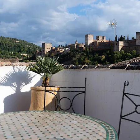 Casa De Dona Sancha Con Vistas A La Alhambra Nyaraló Granada